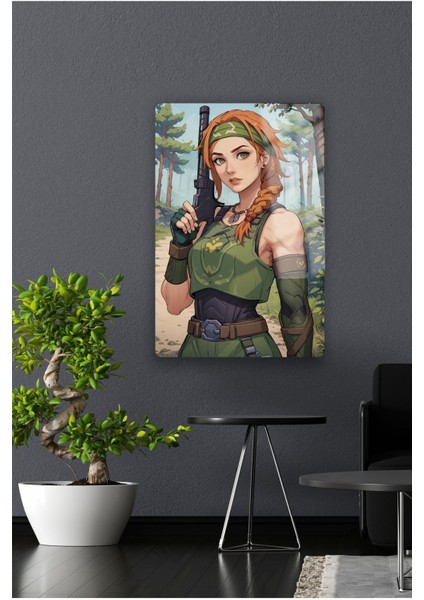 Valorant Skye Metal Poster Yüksek Kaliteli, Canlı ve Parlak Renkler