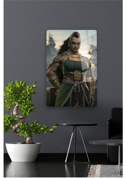 Metal Poster Yüksek Kaliteli, Canlı ve Parlak Renkler