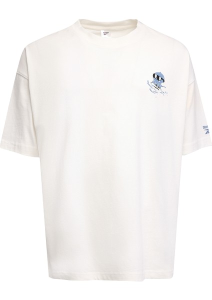 Sunny Days Tee Ekru Erkek Kısa Kol T-Shirt