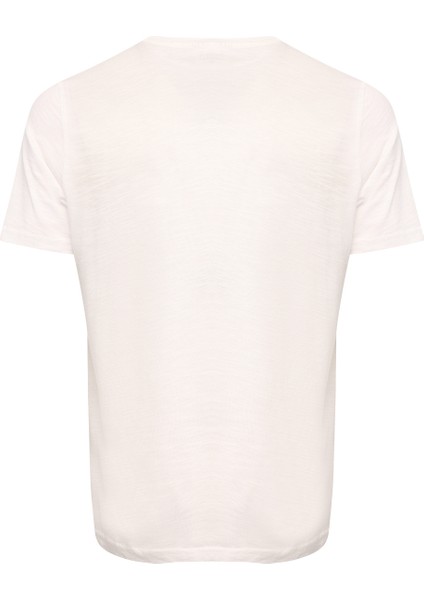 Sumth Tee Beyaz Erkek Kısa Kol T-Shirt