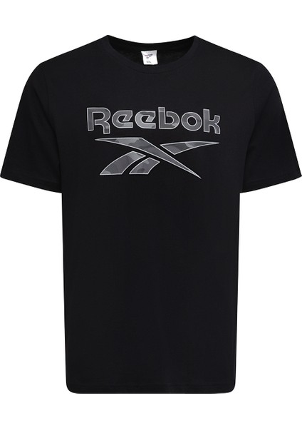 New Id Camo Tee Siyah Erkek Kısa Kol T-Shirt