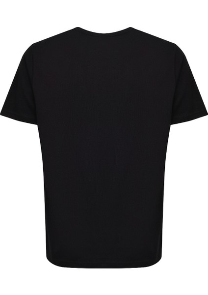 New Id Camo Tee Siyah Erkek Kısa Kol T-Shirt modelleri