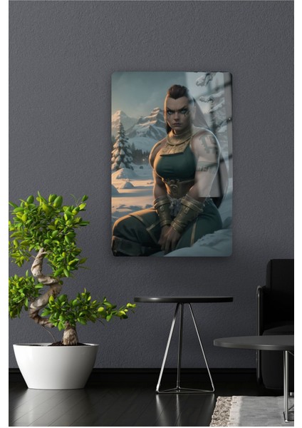 -Metal Poster Yüksek Kaliteli, Canlı ve Parlak Renkler