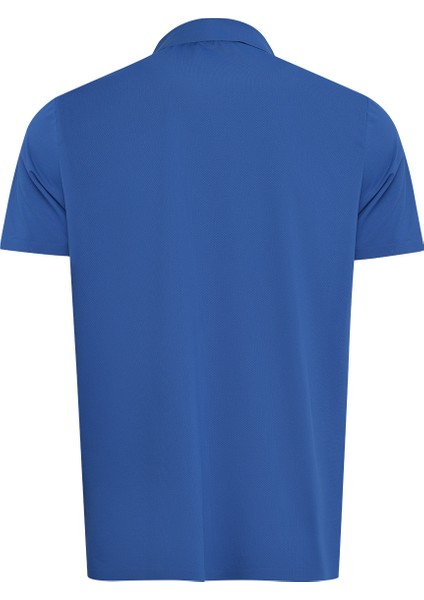 Fında Polo Tee Mavi Erkek Kısa Kol T-Shirt