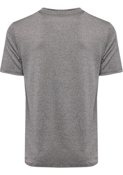 Monac Tee Gri Erkek Kısa Kol T-Shirt