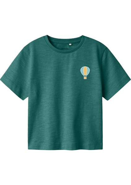 Nmmfredery Ss Nreg Top Pb Mavi Erkek Çocuk Kısa Kol T-Shirt