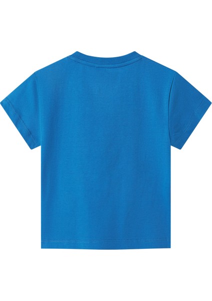 Nmmfısh Nreg Ss Top Box Mavi Erkek Çocuk Kısa Kol T-Shirt