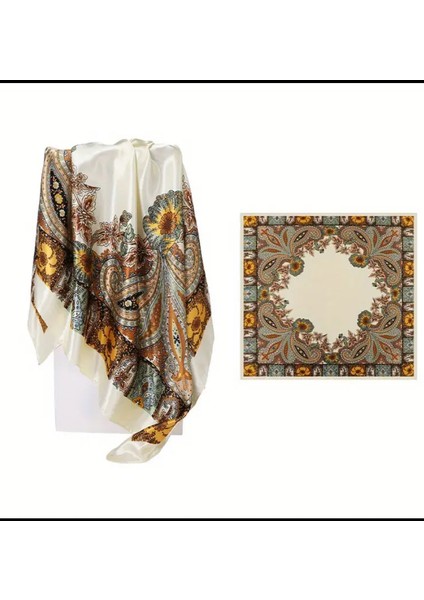 Paisley Ipeksi Eşarp,fular,şal,straplez Bluz