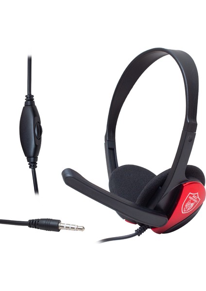 GM-006 3.5mm Au x Girişli Stereo Mikrofonlu Kulak Üstü Oyuncu Kulaklık