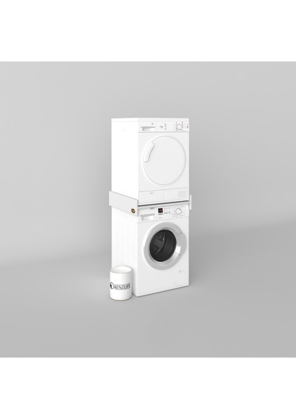 Kenzlife Çamaşır&kurutma Makinesi Dolabı Agafya Byz 015*70*60 Banyo Aparatı Arkalıksız modelleri