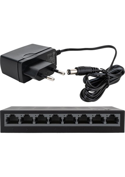 LS1008G 8 Port 10/100/1000MBPS Masaüstü Gıgabıt Desktop Switch