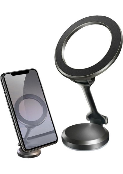 Tüm Telefonlarla Uyumlu Manyetik Araç Telefonu Tutacağı Katlanır 360 Derece Dönen Telefon Standı modelleri