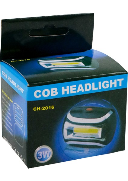 1849 Cob LED Pilli Kafa Feneri