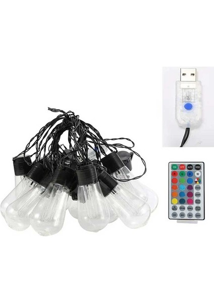 4.5m 10 LED Rgb Solar MZ3-006