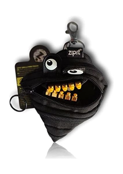 Monster Kalem Kutusu Coin Pouch (Black)