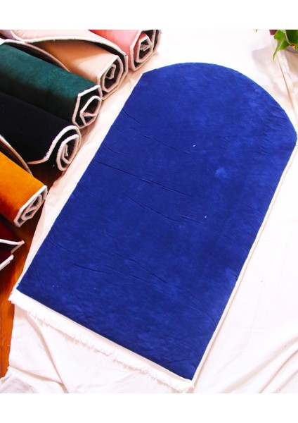 3 CM Süngerli Ortopedik Lüks Kadife Seccade Diz Ağrıtmaz Namazlık Suni Deri Tabanlı 70 x 120 cm indirimleri