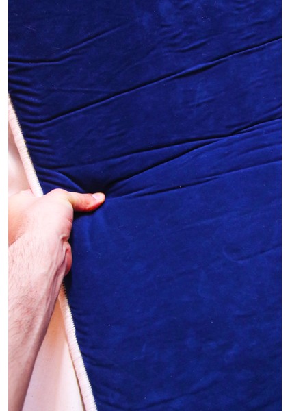 3 CM Süngerli Ortopedik Lüks Kadife Seccade Diz Ağrıtmaz Namazlık Suni Deri Tabanlı 70 x 120 cm