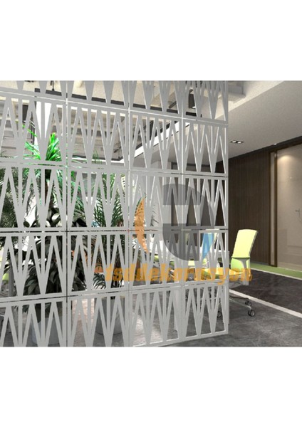 Ahşap Oda Bölücü/seperatör/ Duvar Panelleri 40X40 cm