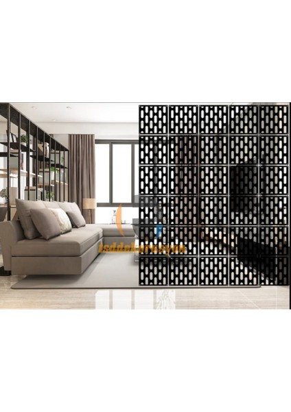 Ahşap Oda Bölücü/seperatör/ Duvar Panelleri 40X40 cm