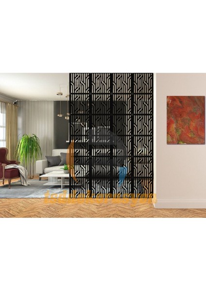 Ahşap Oda Bölücü/seperatör/ Duvar Panelleri 40X40 cm