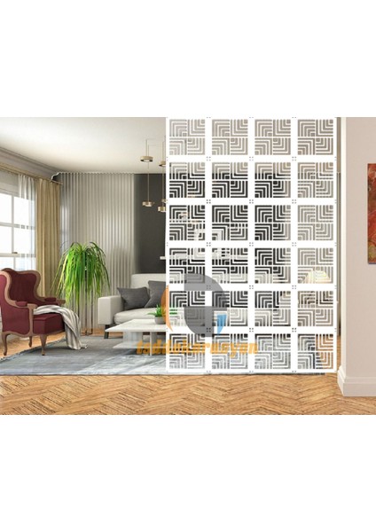 Ahşap Oda Bölücü/seperatör/ Duvar Panelleri 40X40 cm