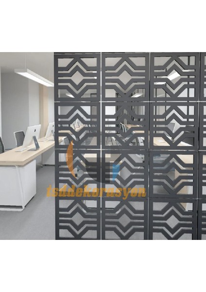 Ahşap Oda Bölücü/seperatör/ Duvar Panelleri 40X40 cm