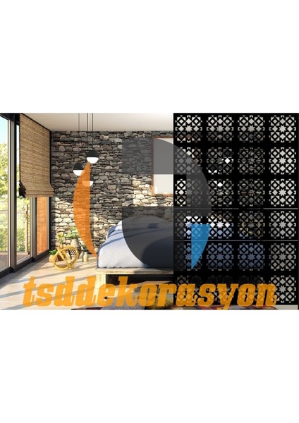 Ahşap Oda Bölücü/seperatör/duvar Paneleri Yıldız