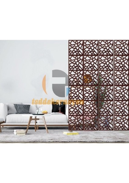 Ahşap Oda Bölücü/seperatör/duvar Panelleri Ceviz