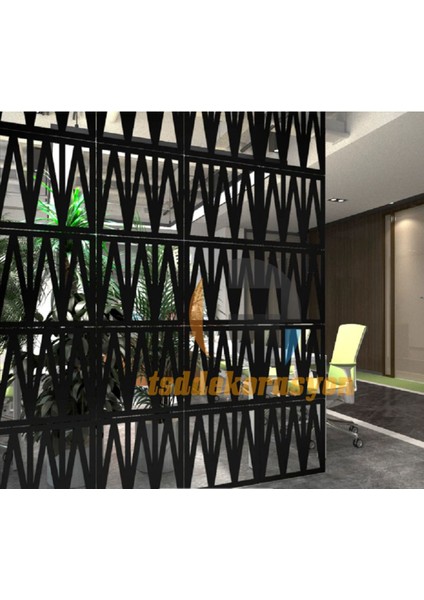 Ahşap Oda Bölücü/seperatör/ Duvar Panelleri 40X40 cm