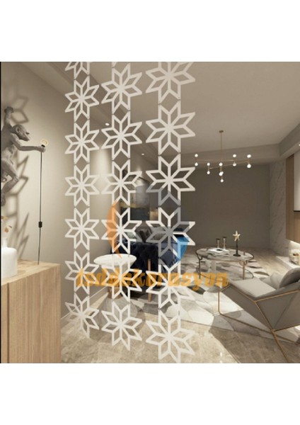 Ahşap Tavana Asmalı Oda Bölücü/seperatör Duvar Panelleri