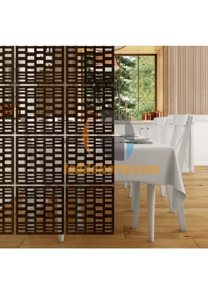 Ahşap Oda Bölücü/seperatör/duvar Paneli Kareler