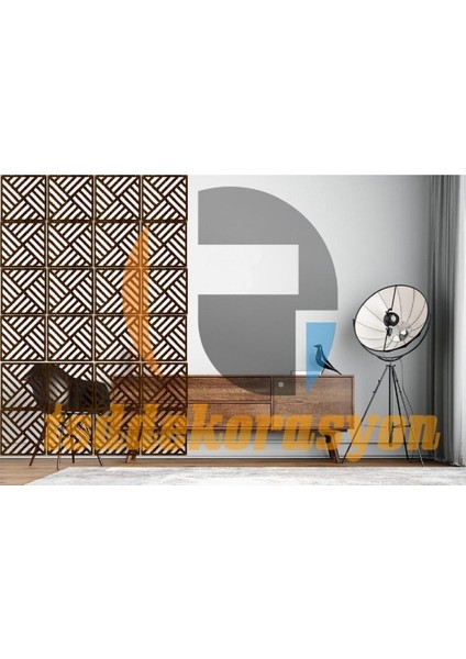 Ahşap Oda Bölücü/seperatör/ Duvar Panelleri 40X40 cm fiyatları