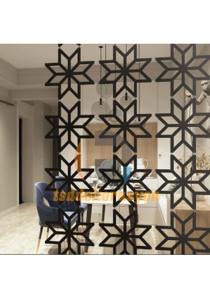 Ahşap Tavana Asmalı Oda Bölücü/seperatör Duvar Panelleri