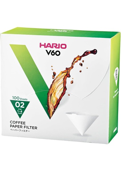 V60 02 Kutulu Filtre Kağıdı 100 Adet