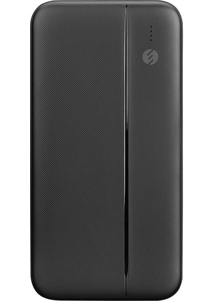 IP-G10N Siyah Mıcro+Pe C Girişli 10000 Mah Taşınabilir Şarj Cihazı Bank