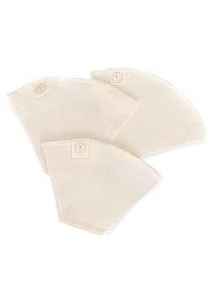 Ladies Yeniden Kullanılabilir Kumaş Kahve Filtresi (1x4)
