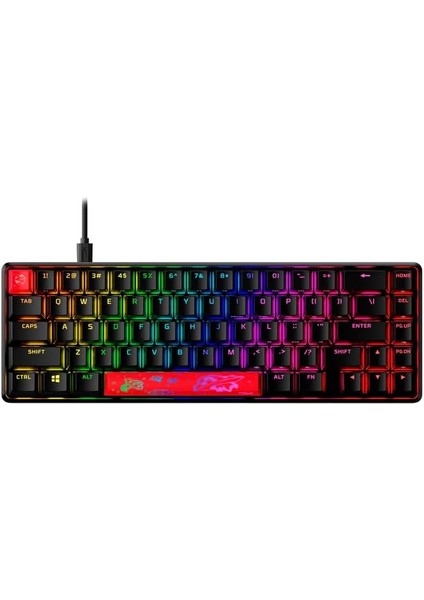 Alloy Origins 65 Red Pbt Us Klavye