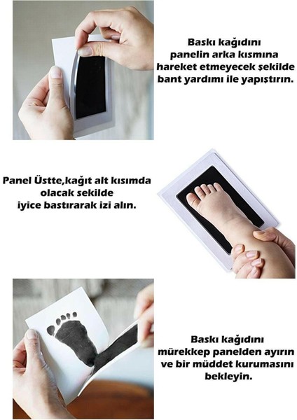 El Ayak Izi Kalıbı Seti