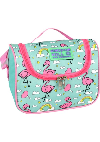 mint Yeşili Flamingo Termal Isı Yalıtımlı Beslenme Çantası modelleri