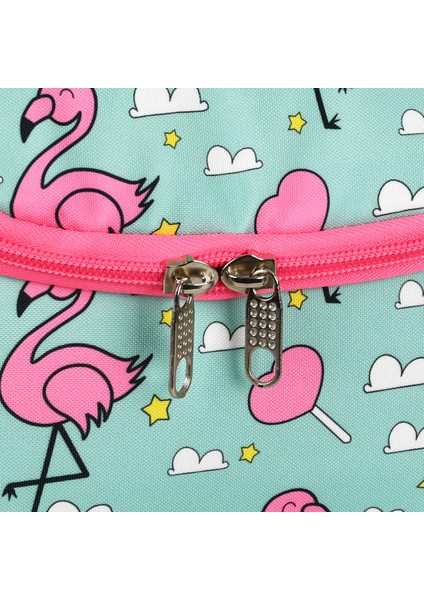 mint Yeşili Flamingo Termal Isı Yalıtımlı Beslenme Çantası fırsatları