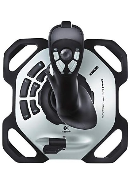 G Extreme 3d Pro Joystick 8 Yönlü Hareket Imkanı 12 Programlanabilir Tuş Siyah