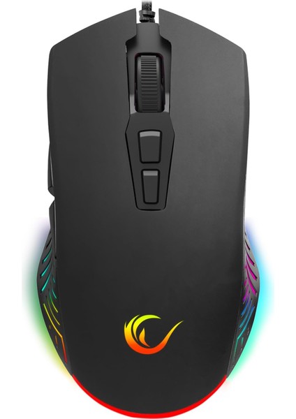 SMX-G68 Spear Full Rgb 7200DPI Siyah 7d Makrolu Gaming Oyuncu Mouse