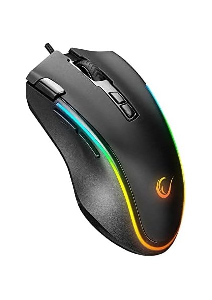 SMX-G72 Greedy 8 Tuşlu Double Click Real Rgb Ledli Makrolu 7200DPI Gaming Oyuncu Mouse
