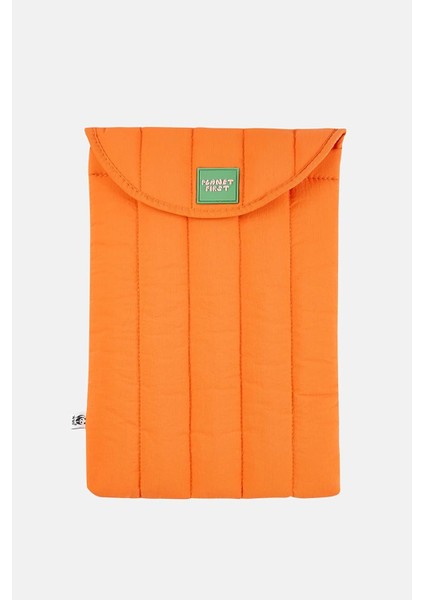 Market Baskı Unisex Bilgisayar Çantası Turuncu Tek Beden