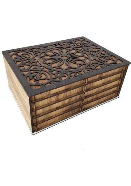 Edessa Çekmeceli Tesbih Kutusu 5 Katlı Tespih Kutusu fırsatları