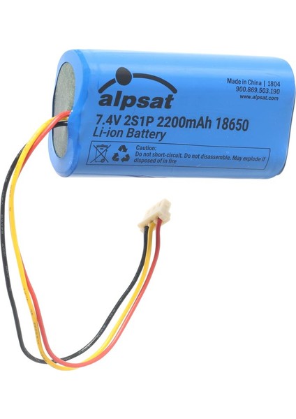 Satfinder 2 Plus Satfinder 2 Hd Plus AS18650 7.4 Volt - 2000 Mah Pil