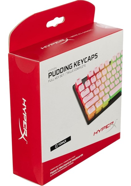 Abs Pudding Keycaps Tr Pembe