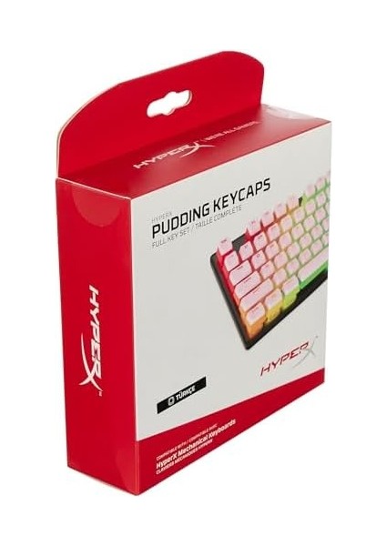 Abs Pudding Keycaps Tr Pembe
