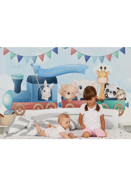 - Çocuk ve Bebek Odası Duvar KAĞIDI-5536