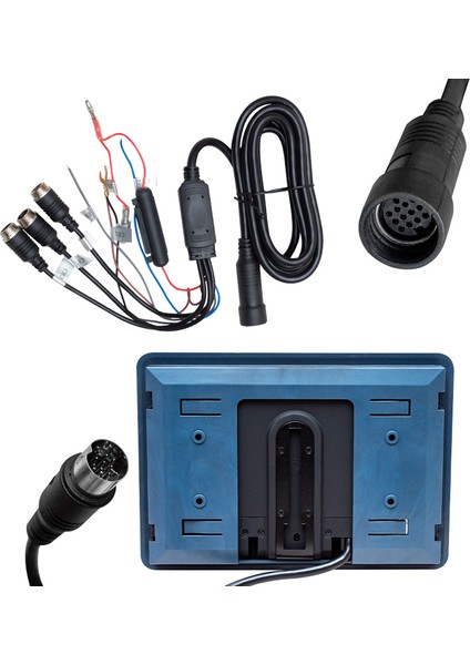 5879 7 12V-24V 3 Kanal Av Girişli Monitör